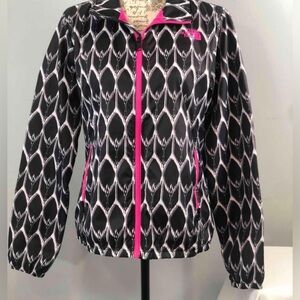 THE NORTH FACE  Stylish Black and Pink Women's Jacket
